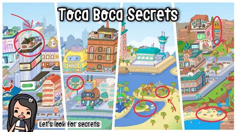 Toca Life World Secrets 🌍 Toca Boca Secrets Necolawpie Youtube