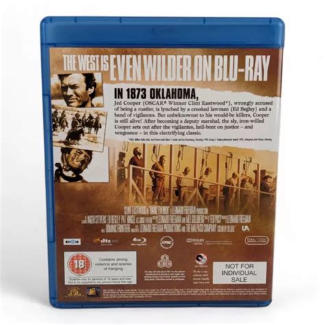 HANG EM HIGH Blu Ray Clint Eastwood Region Free Blu Ray EUR 15 94