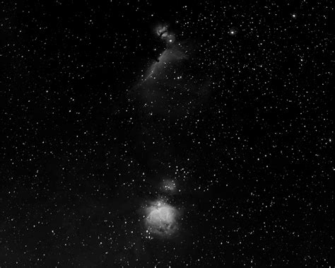 Orion Nebula and Horsehead Nebula - Astronomy Log