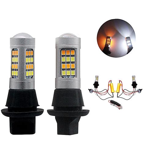 2x Alta Brillante BA15s BAU15S 1156 T20 7440 T25 3156 42 SMD Luz LED De