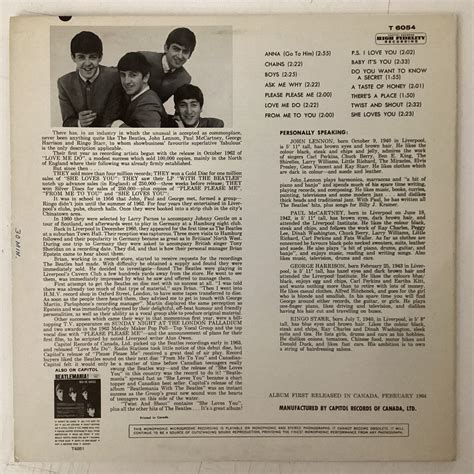 BEATLES = TWIST AND SHOUT (CDN 1964) (USED) – Legend Records // Ottawa