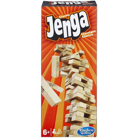 Juego De Mesa Jenga Clásico Hasbro Gaming Entrega A Toda Guatemala