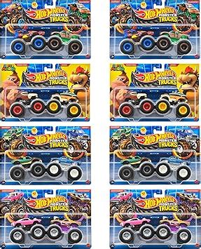 Amazon co jp ホットウィール Hot Wheels モンスタートラック パック アソート 乗り物おもちゃ ミニカー