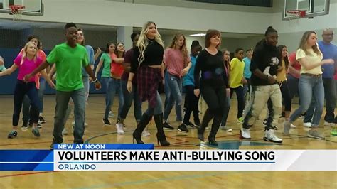 Volunteers Make Anti Bullying Song Youtube