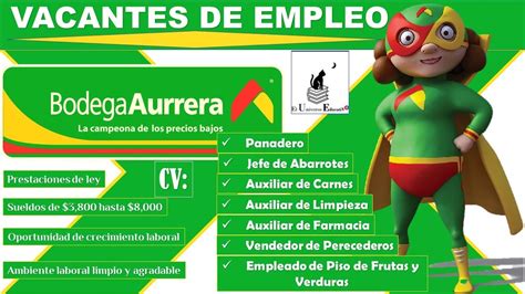 Empleos Bodega Aurrera Bolsa De Trabajo Vacantes Y