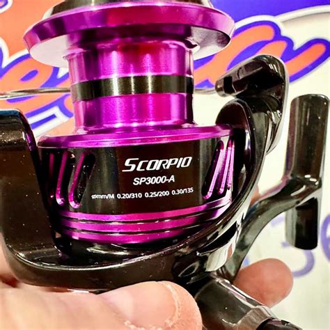 Carrete De Spinning Okuma Scorpio Sp A Sal De Pesca