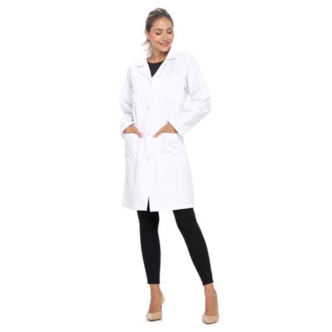 Womens 3 Pocket Labcoat Style 1516 Natural Uniforms