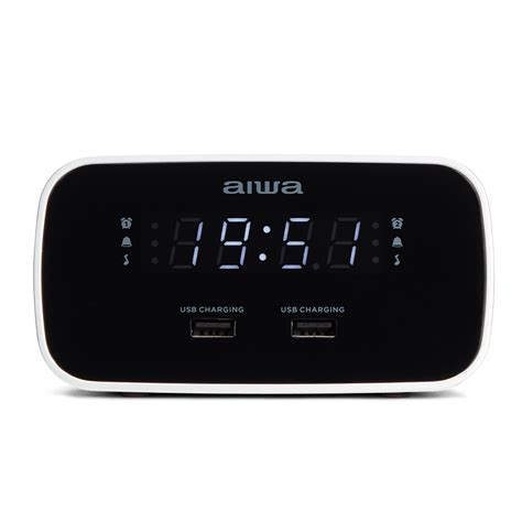 AIWA Clock Radio CRU 19BK ROMICO