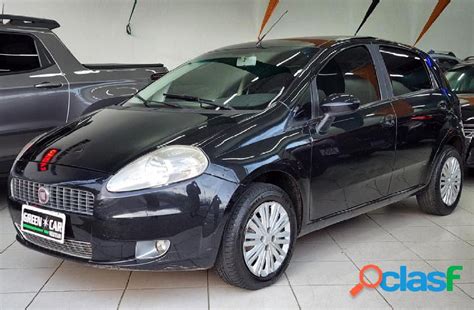 Fiat Punto Elx Fire Flex V P Preto Flex Em Pacaembu