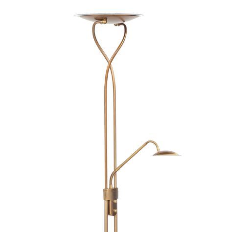 Empoli Led Uplight Golvlampa Brons Med L Slampa Lamp Se