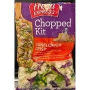 Fresh Express Chopped Kit Sunflower Crisp Calories Nutrition Analysis