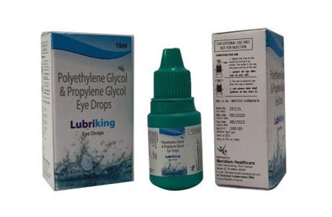 Medicine Raw Materials Polyethylene Glycol And Propylene Glycol Eye Drops At Best Price In Delhi