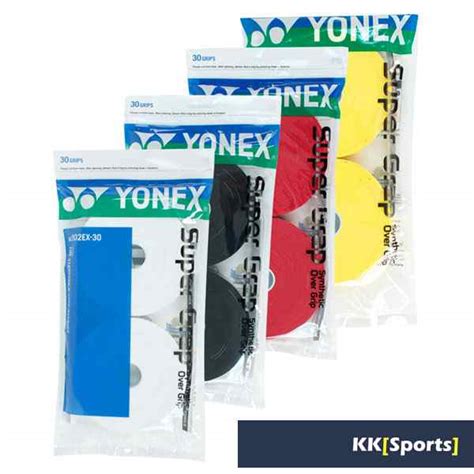 YONEX AC102EX 30 30pcs Roll Wet Super Grip KK Sports Online Store