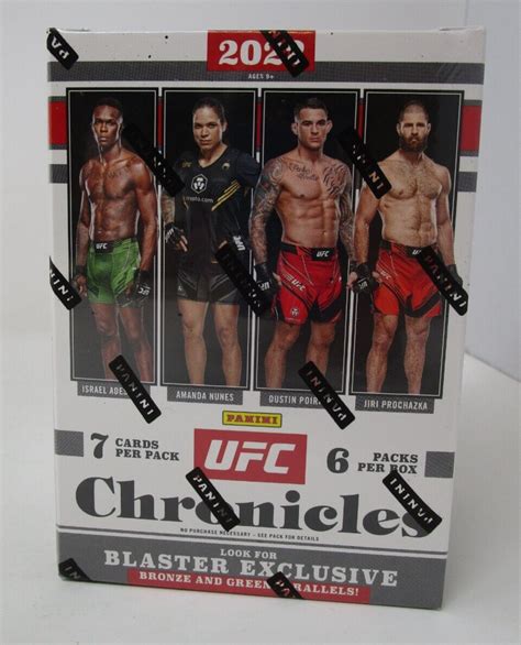 Panini Chronicles Ufc Trading Cards Blaster Box New Sealed Sports