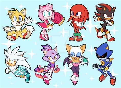 Sonic Stickers Now On Sale By Azulila On Deviantart