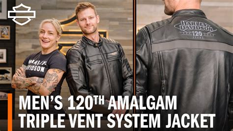 Harley Davidson Men S Th Anniversary Amalgam Triple Vent System