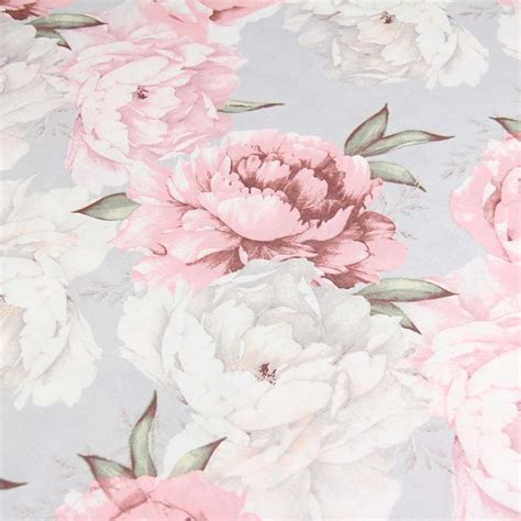 Peony Fabric Etsy