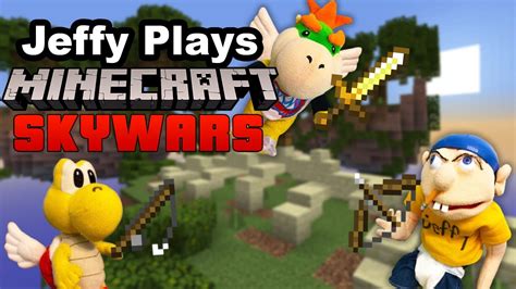 Jeffy Plays Minecraft Skywars Lucky Blocks Youtube