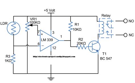 Electronics Projects: Automatic night lamp