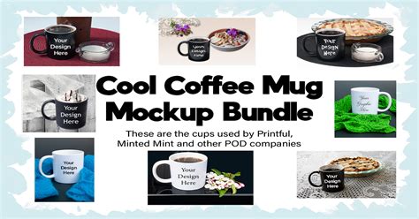 Coffee Mug Mockup Bundle Bundle Creative Fabrica