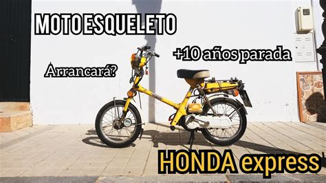 Honda Express Ciclomotor Raro Youtube