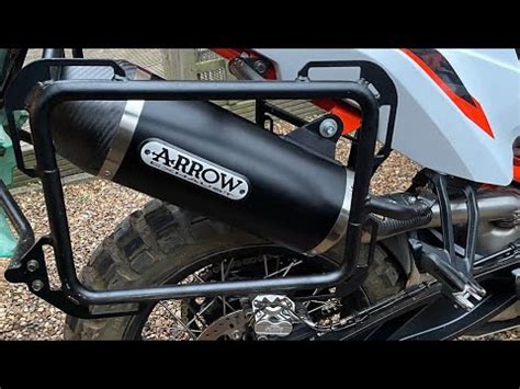 Ktm Adventure Exhaust Arrow Decat Youtube