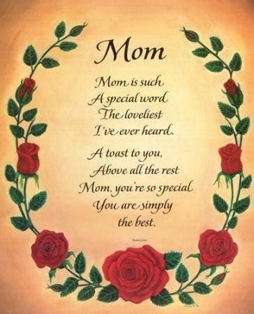 Greet Card: Mothers Day Poems