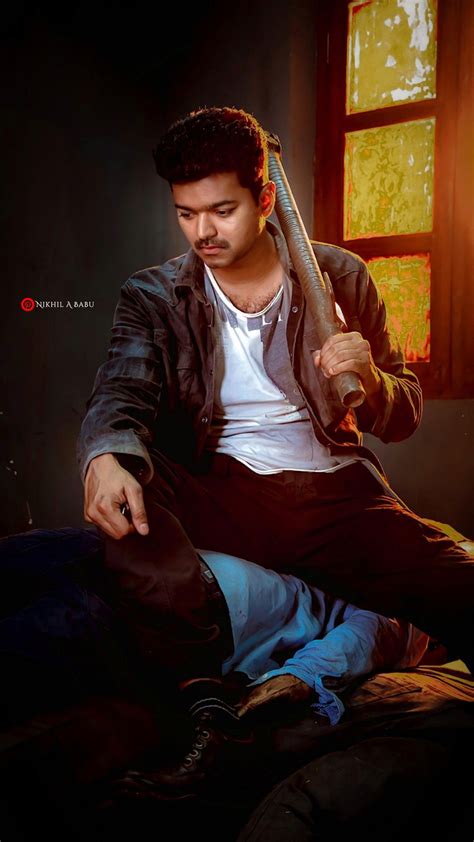 Thalapathy Vijay Kaththi | Actors, Actor photo, Most handsome actors