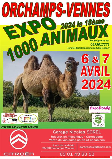 LES 1000 ANIMAUX CC Des Portes Du Haut Doubs