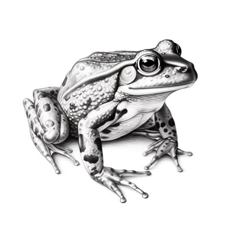 realistic frog drawing - Print now for free | Drawing Ideas Easy