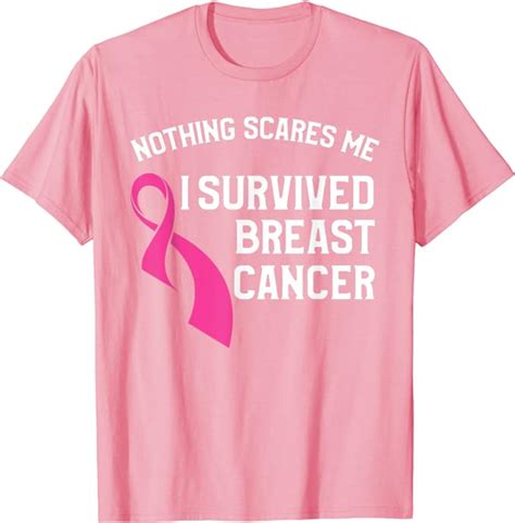 I Survived Breast Cancer Survivor T Shirt For Women Uk Clothing