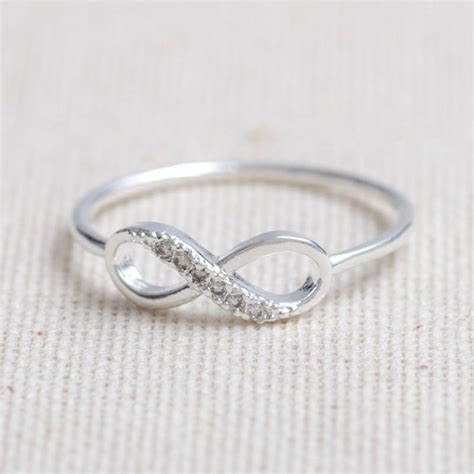 Us 5 Size Delicate Infinity Ring On Luulla