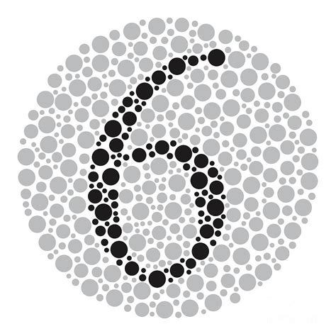 Colour Blindness Test Chart Photograph By Chongqing Tumi Technology Ltd