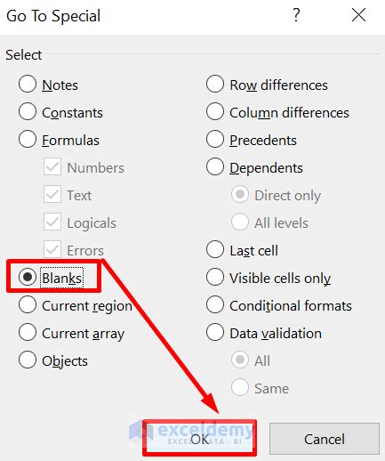 How To Fill Blank Cells With Text In Excel 3 Methods Exceldemy