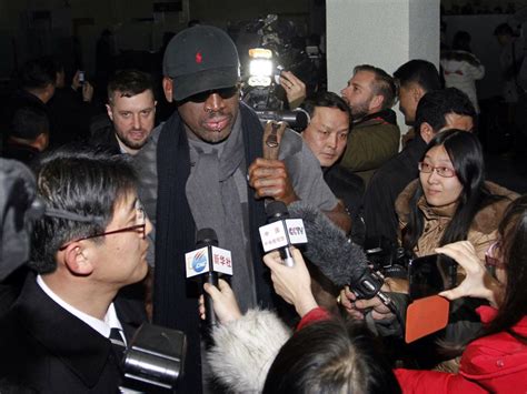 Dennis Rodman Makes Trip To North Korea National Post