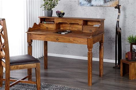 Buy Shagun Arts Sheesham Wood Writing Console Table Wooden Desks For