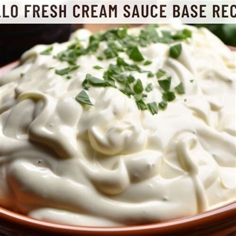 Hello Fresh Cream Sauce Base Recipe Easy Kitchen Guide