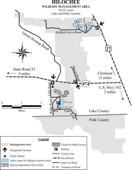 Hilochee Wma Brochure Map By Florida Fish And Wildlife Conservation