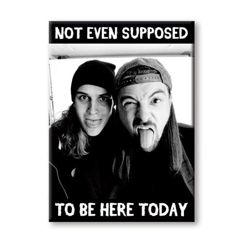 Jay And Silent Bob Be Here Flat Magnet Entertainment Earth