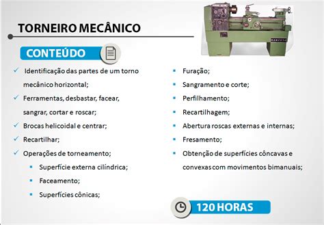 O'que é Torneiro Mecanico