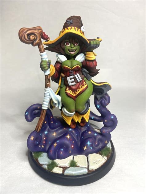 Painted Up A Goblin For The Current Twin Goddess Miniatures Contest