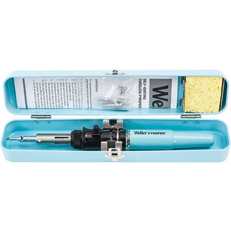 Weller Pyropen Portable Soldering Iron And Hot Air Tool In Deluxe Kit