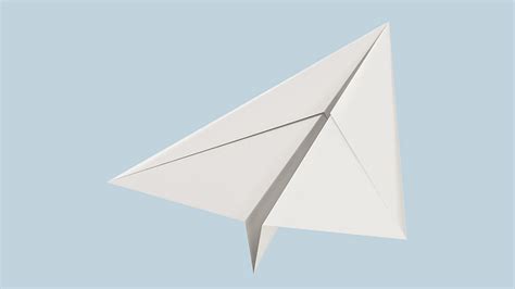 Paper Airplane 3D model - TurboSquid 1994311