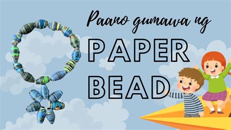 Paano Gumawa Ng Paper Beads Gamit Ang Lumang Magazine DIY YouTube