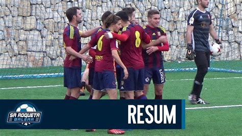 Platges de Calvià Poblense Resum Tercera Divisió J18 Sa Roqueta