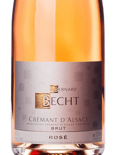 Bernard Becht Cr Mant D Alsace Ros Brut Vivino