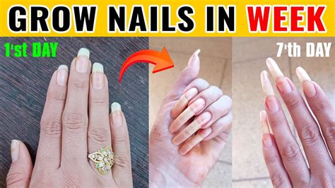 How To Grow Nails In 7 Days How To Grow Nails Fast Faster Nails