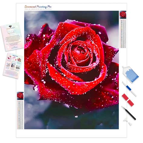 Flower & Floral Diamond Painting Art Kits | Full Drill – Diamondpaintingpro