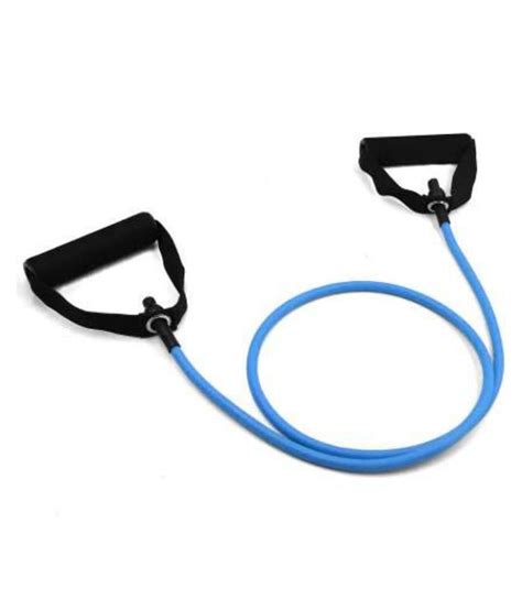 Single Resistance Tube Exercise Toning Band Resistance Tube Blue Buy Online At Best Price On