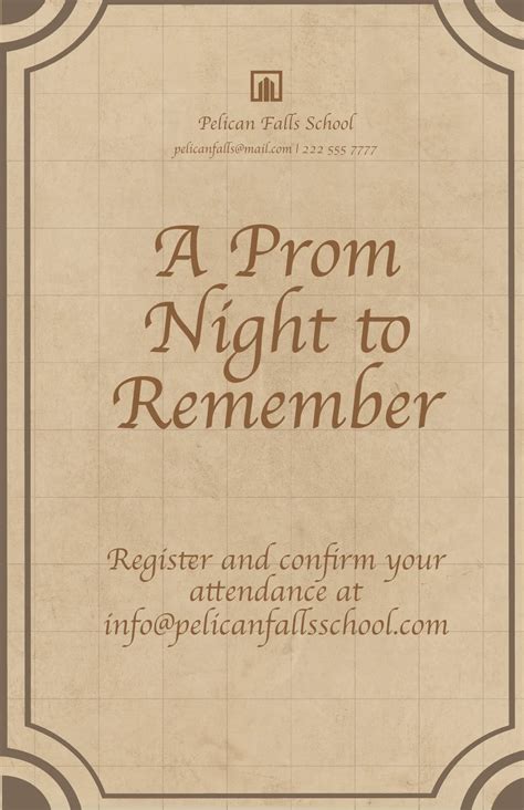 poster ideas for prom 2